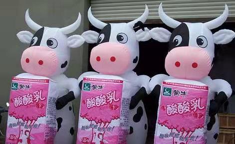 牡丹江牛奶厂广告气模